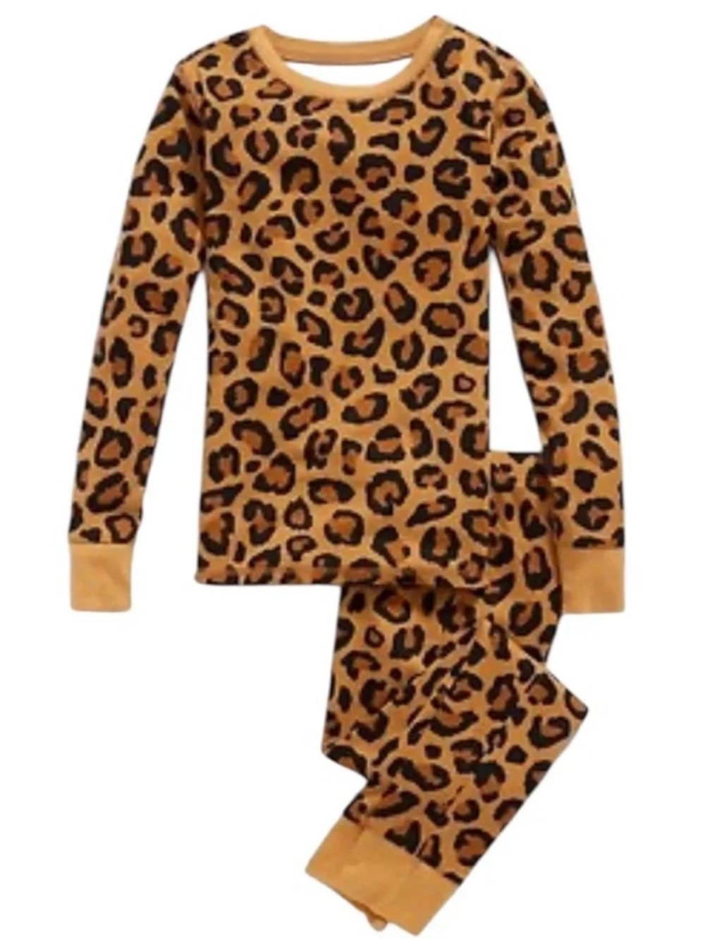 Kids Leopard Print Pajama Set Old Navy NWT